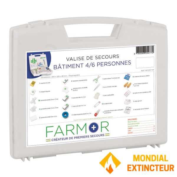 Walizka awaryjna "4/6-osobowa" 