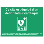 Znak "defibrylatora" - PVC A4