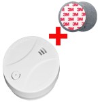 Detector de fumaça + pacote de montagem magnética