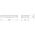 Bloc d'Ambiance ultra plat "XENA FLAT" Adressable Wireless SATI