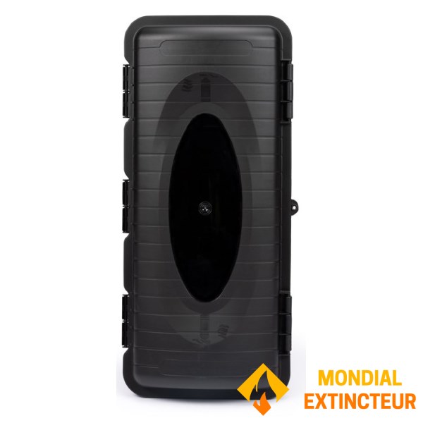 Caixa de extintor de incêndio 6kg/6L - Preto