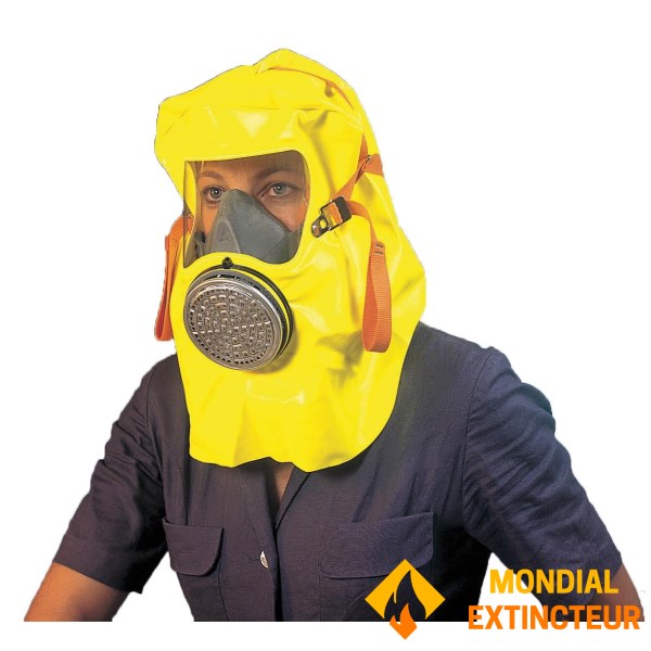 Capota de escape S-CAP com suporte de parede