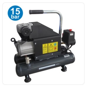 Compressor de 15 bar para extintor de treinamento