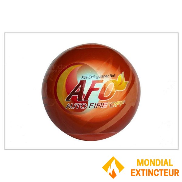 Conjunto de 4 extintores de incêndio automáticos FireBall sem controles