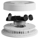 Detector combinado de fumaça e monóxido de carbono