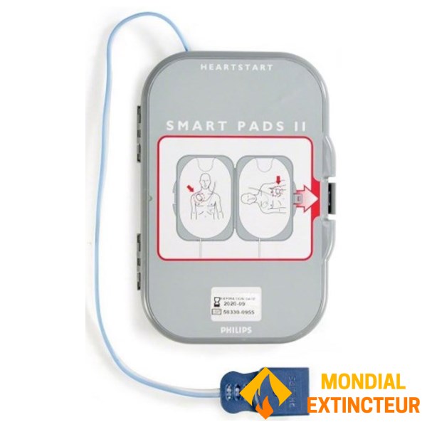 Eletrodos mistos para o desfibrilador Philips FRx