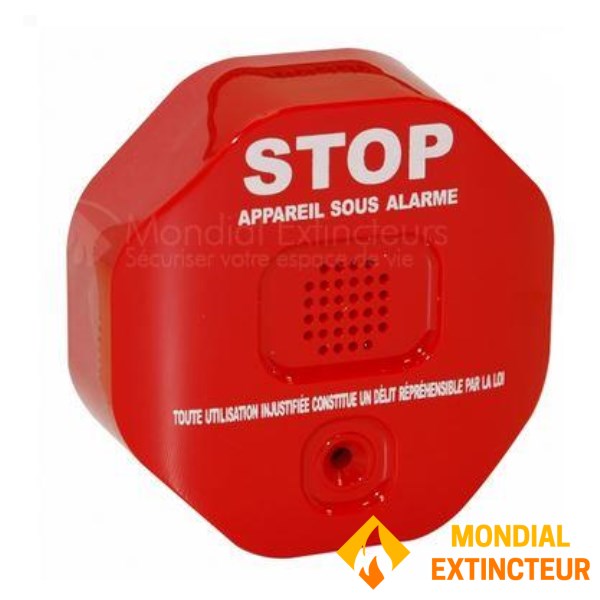 Equipamento antifurto contra incêndio - alarme de extintor de incêndio