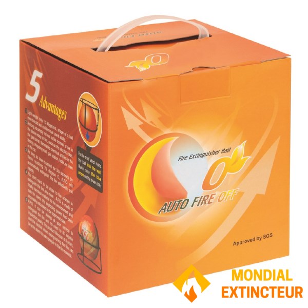 Extintor de incêndio automático FireBall sem controles