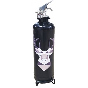 Extintor de incêndio com design de "cervo grande"