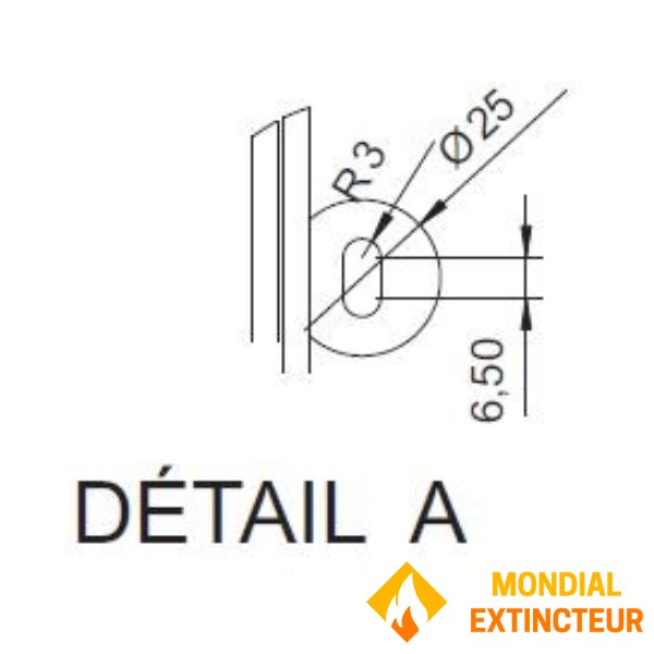 Grade de impacto antivandalismo Modelo "TOLEDO"