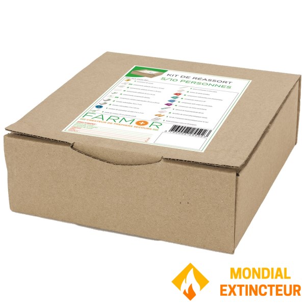 Kit "multirrisco" para armários de remédios para 5 a 10 pessoas