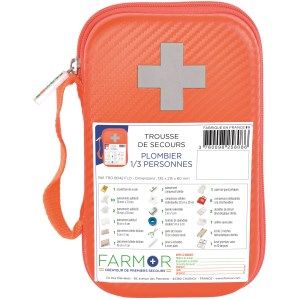 Kit de primeiros socorros do encanador - EVA para 1/3 pessoa