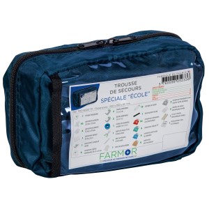 Kit de primeiros socorros escolar - Grande - Tecido macio