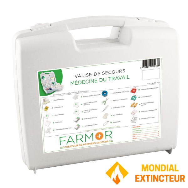 Kit de primeiros socorros de medicina ocupacional