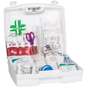 Kit de primeiros socorros "para" 15/20 pessoas