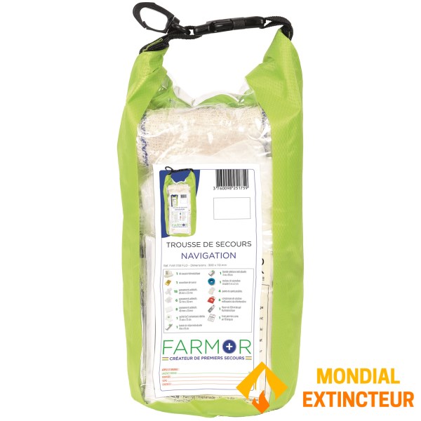 Kit de primeiros socorros "para iates" - à prova d'água e flutuante