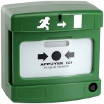 Liberação manual de porta verde - Axendis