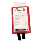 Couverture anti feu rigide 0,90 X 0,90 M. Norme EN1869