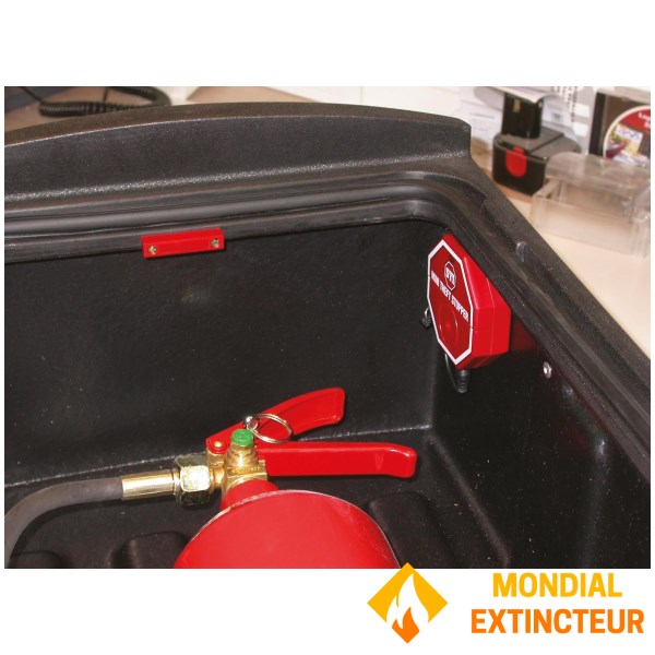 Mini equipamento antifurto contra incêndio - Alarme de extintor de incêndio