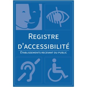 Pacote com 10 registros de acessibilidade pública