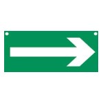 Painel de PVC rígido grande "FLECHE" 600 X 300 mm