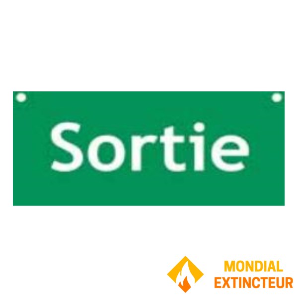 Painel grande de PVC rígido "OUTPUT" 600 X 300 mm