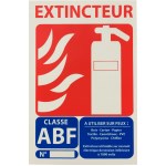 Sinal de extintor de água ABF - 150 x 100 mm