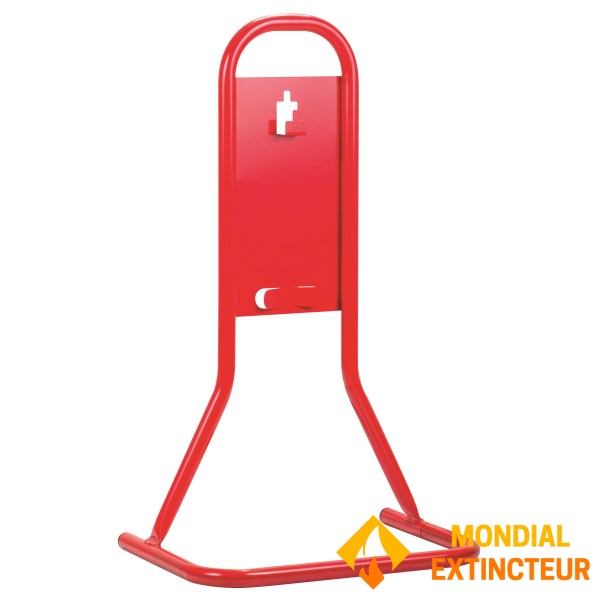 Suporte de "totem" para extintor de incêndio