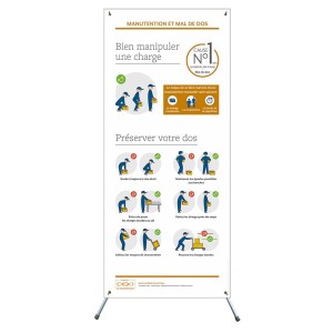 X-banner Handling e dor nas costas