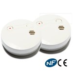 2 detectores de fumaça NF