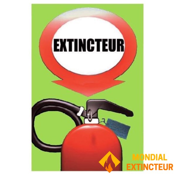 O extintor de incêndio - auxílio à memória, embalagem com 25 unidades