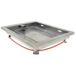 Amplo satélite com rampa subaquática