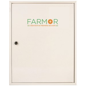 Armário para medicamentos com 1 porta - 2 prateleiras