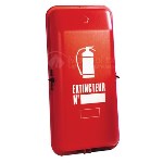 Armário de plástico para extintores de 9 kg