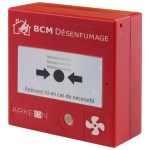 Caixa de controlo manual de fumos