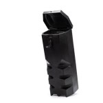 Caixa de extintor horizontal preta 9-12 KG para camiões