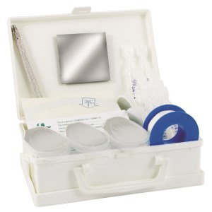 Caixa de primeiros socorros Lava-olhos com caneta para os olhos