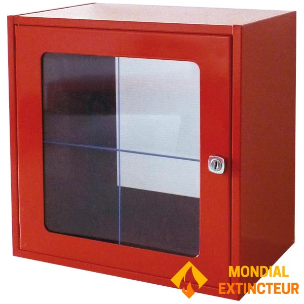 Caixa sob vidro fixo - 600 X 600 X 450 mm - Vidro fixo