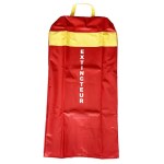 Cobertura de extintor de tamanho universal para pó de 6/9 kg - Vermelho/Amarelo