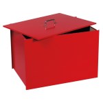 Conjunto de 10 tabuleiros para areia de fogo sem parafusos com tampa