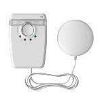 Dispositivo combinado de aviso com luz estroboscópica e almofada vibratória