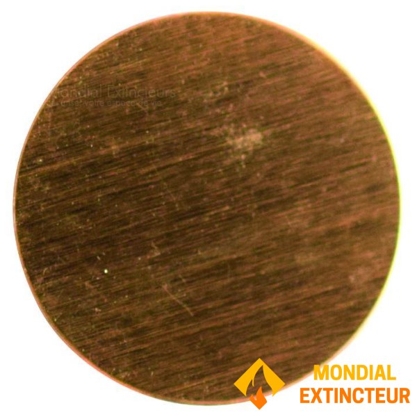 Embalagem de 100 tampas curvas de 13,5 X 0,25 para recargas sparklet