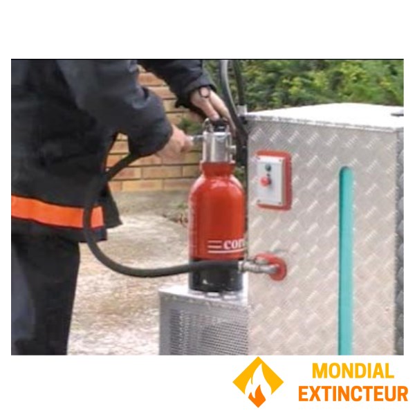 Extintor de formação