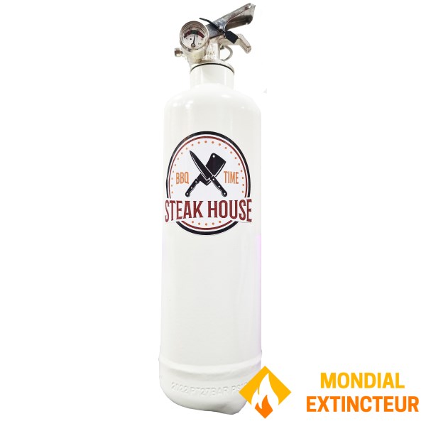 Extintor de incêndio Design "STEAK HOUSE"