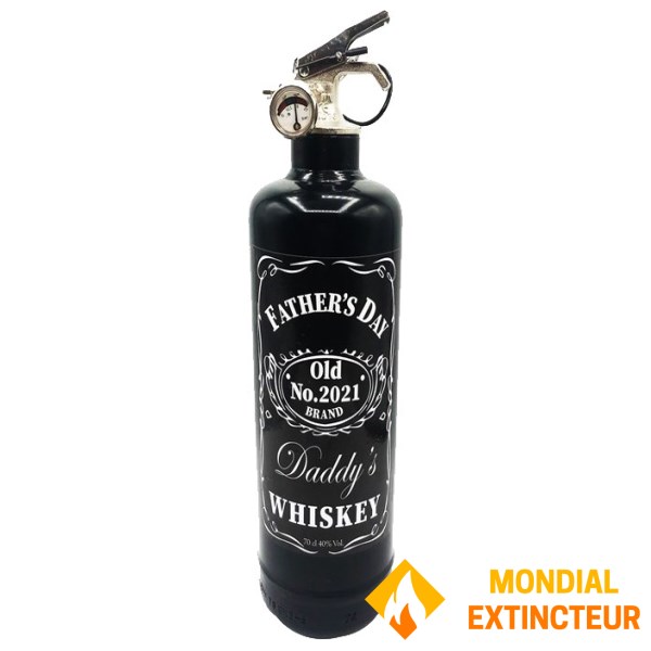 Extintor de incêndio Design "Whisky do pai"