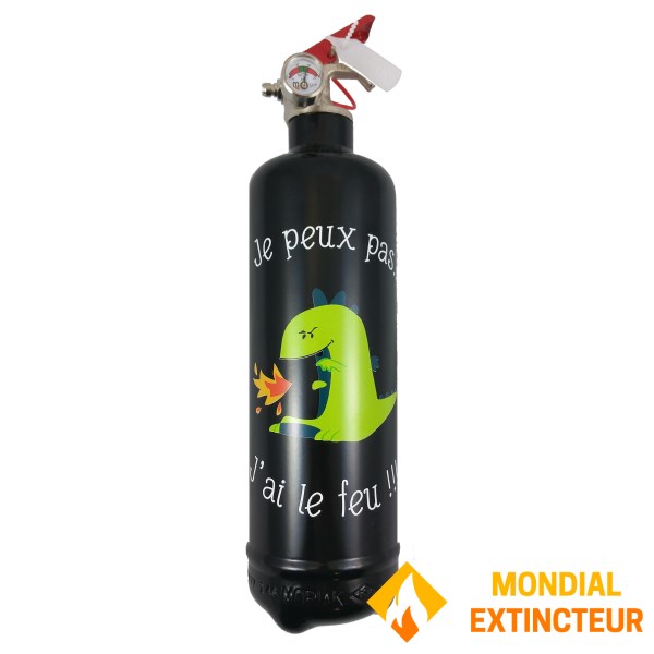 Extintor de incêndio Design "Je peux pas j'ai le feu"
