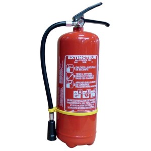 Extintor de pó 6 KG ABC - Norma NF - Marca ROT