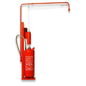 Extintor de pó automático de 9 Kg - Montagem no chão - Marca ANDRIEU