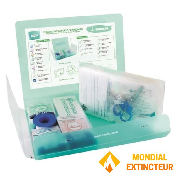 Kit de emergência para 2/4 pessoas