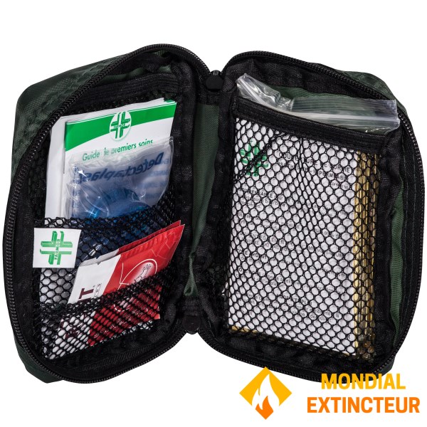 Kit individual de primeiros socorros S.S.T. Fecho de correr